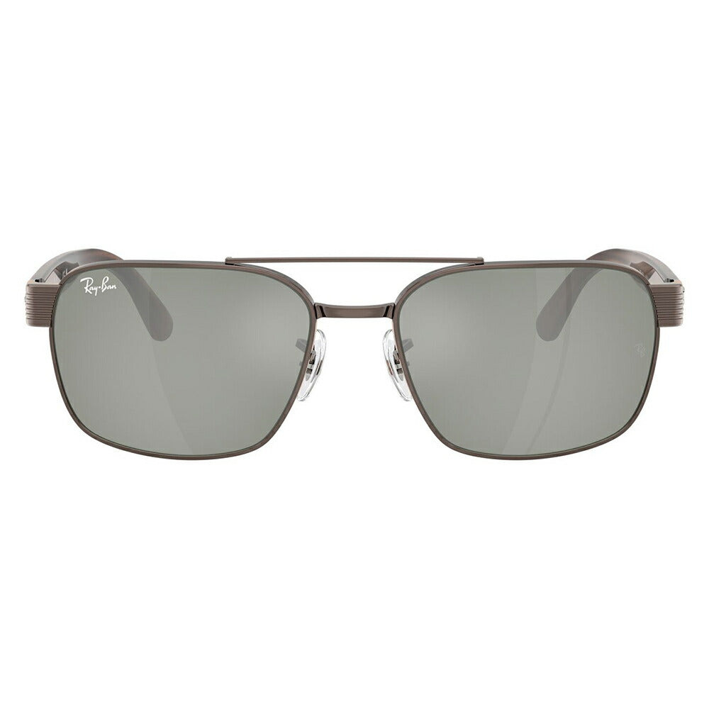 【正規品販売店】レイバン サングラス RB3751 925940 58 61  Ray-Ban レイバン純正レンズ対応 ミラーレンズ スクエア メタル ユニセックス  伊達メガネ 眼鏡