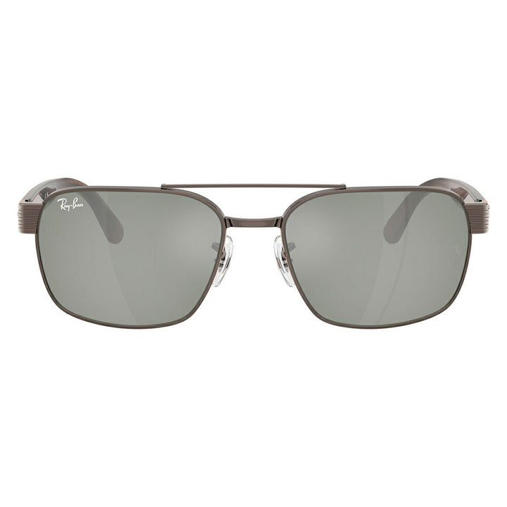 【正規品販売店】レイバン サングラス RB3751 925940 58 61  Ray-Ban レイバン純正レンズ対応 ミラーレンズ スクエア メタル ユニセックス  伊達メガネ 眼鏡