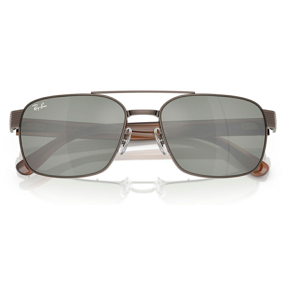 【正規品販売店】レイバン サングラス RB3751 925940 58 61  Ray-Ban レイバン純正レンズ対応 ミラーレンズ スクエア メタル ユニセックス  伊達メガネ 眼鏡