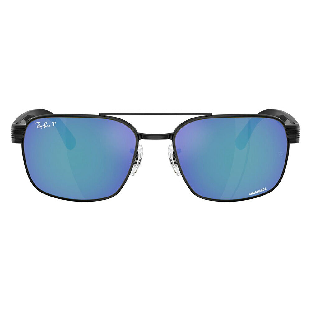 【正規品販売店】レイバン サングラス RB3751CH 002/4L 58 61  Ray-Ban レイバン純正レンズ対応 ミラーレンズ スクエア メタル ユニセックス 偏光  伊達メガネ 眼鏡