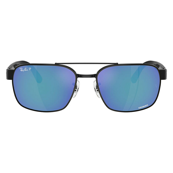 【正規品販売店】レイバン サングラス RB3751CH 002/4L 58 61  Ray-Ban レイバン純正レンズ対応 ミラーレンズ スクエア メタル ユニセックス 偏光  伊達メガネ 眼鏡