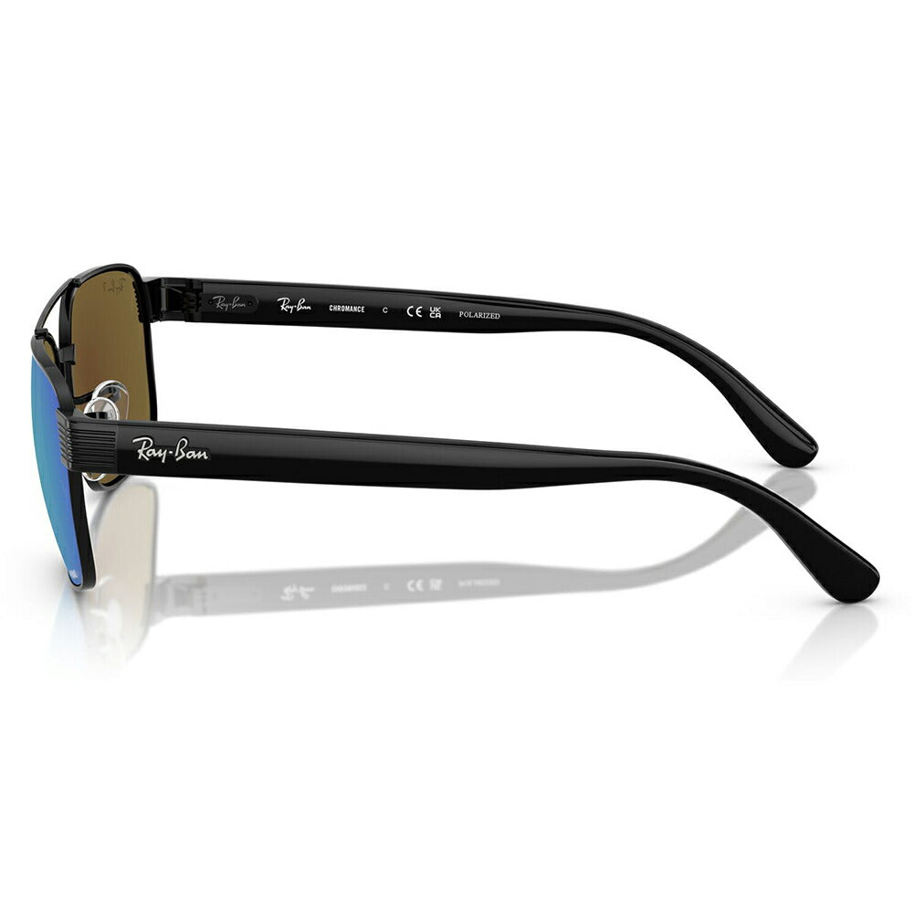 【正規品販売店】レイバン サングラス RB3751CH 002/4L 58 61  Ray-Ban レイバン純正レンズ対応 ミラーレンズ スクエア メタル ユニセックス 偏光  伊達メガネ 眼鏡