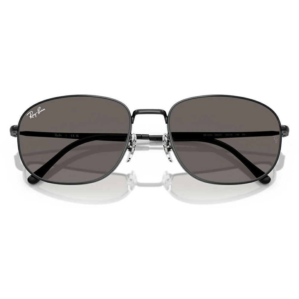 【正規品販売店】レイバン サングラス RB3754 002/B1 60 Ray-Ban レイバン純正レンズ対応 スクエア メタル ユニセックス