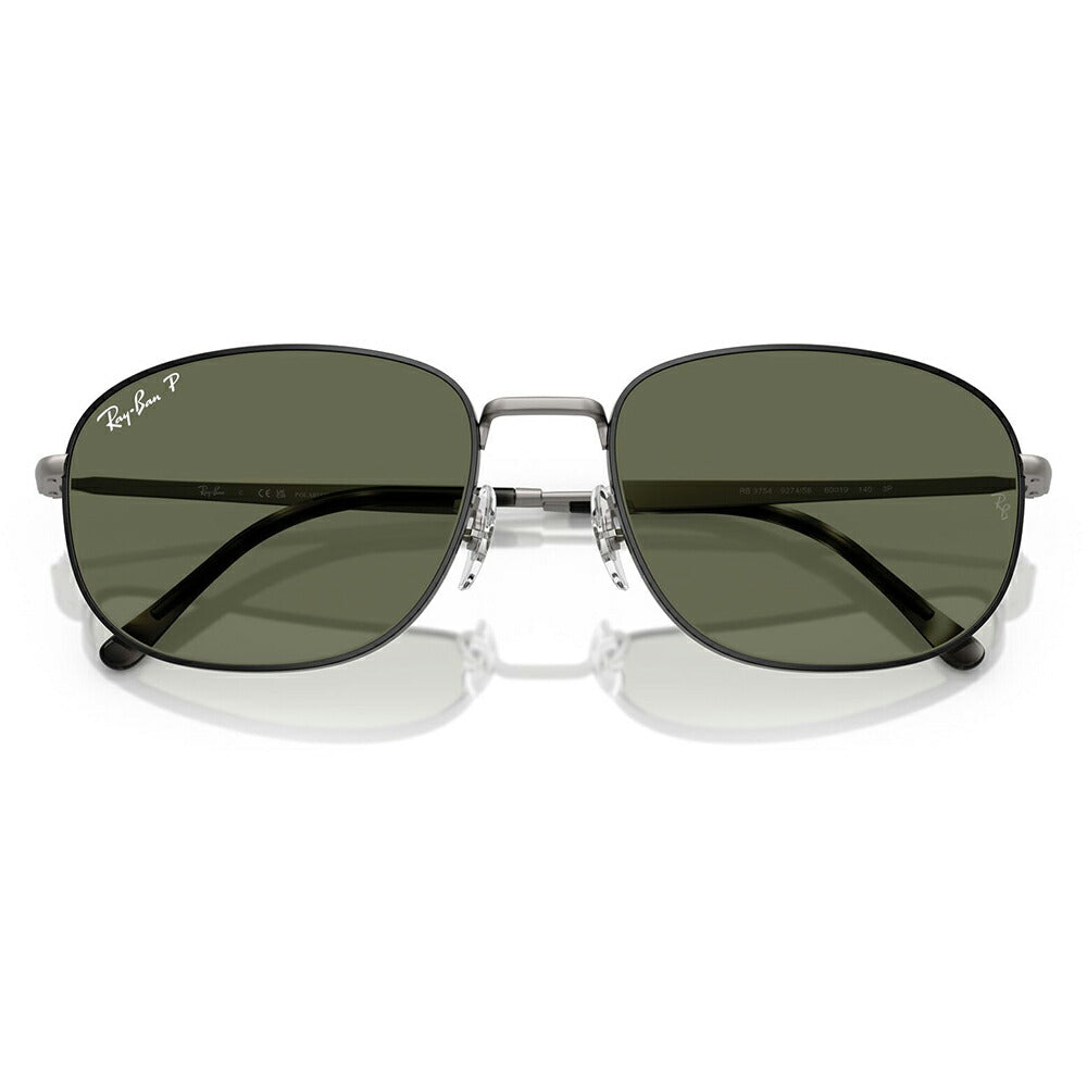 【正規品販売店】レイバン サングラス RB3754 927458 60 Ray-Ban レイバン純正レンズ対応 スクエア メタル 偏光 ユニセックス