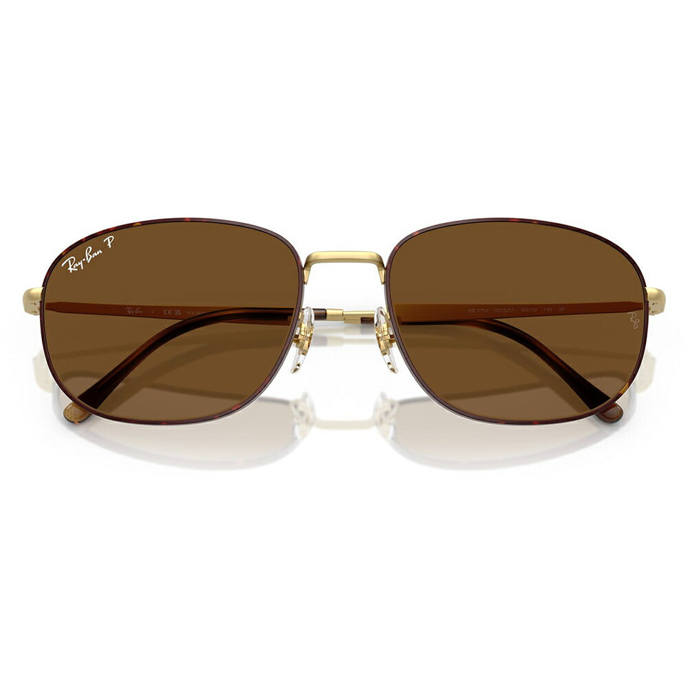 【正規品販売店】レイバン サングラス RB3754 927557 60 Ray-Ban レイバン純正レンズ対応 スクエア メタル 偏光 ユニセックス