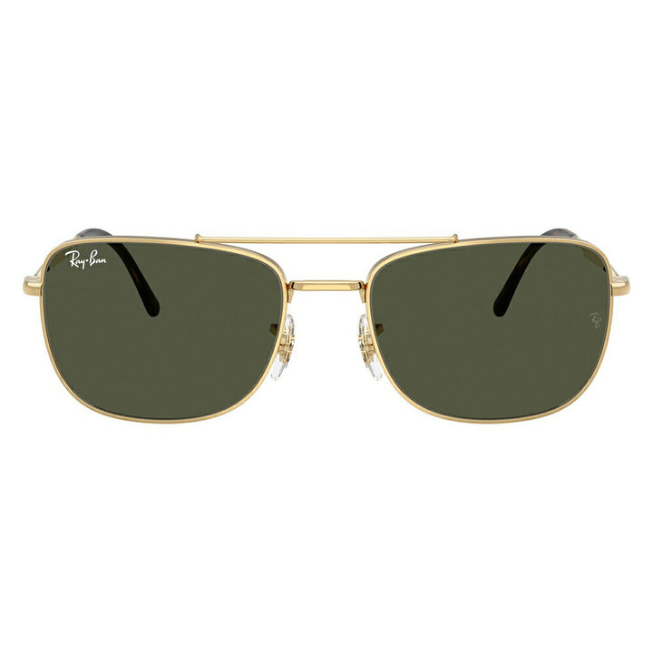 【正規品販売店】レイバン サングラス RB3755 001/31 59 62 Ray-Ban レイバン純正レンズ対応 レクタングル メタル ユニセックス
