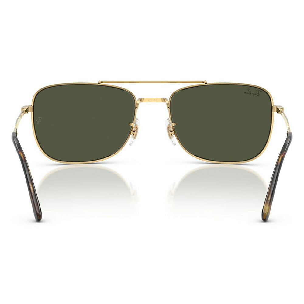 【正規品販売店】レイバン サングラス RB3755 001/31 59 62 Ray-Ban レイバン純正レンズ対応 レクタングル メタル ユニセックス