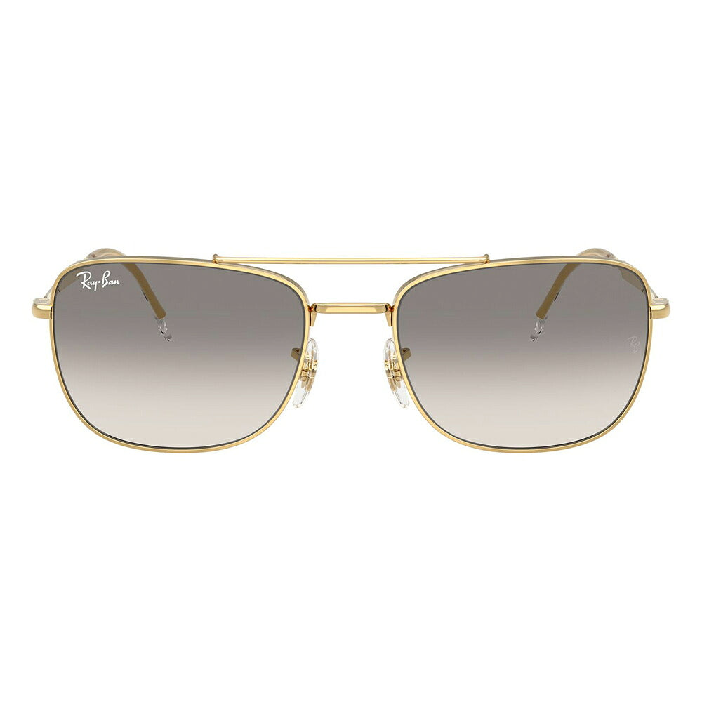 【正規品販売店】レイバン サングラス RB3755 001/32 59 62 Ray-Ban レイバン純正レンズ対応 レクタングル メタル ユニセックス