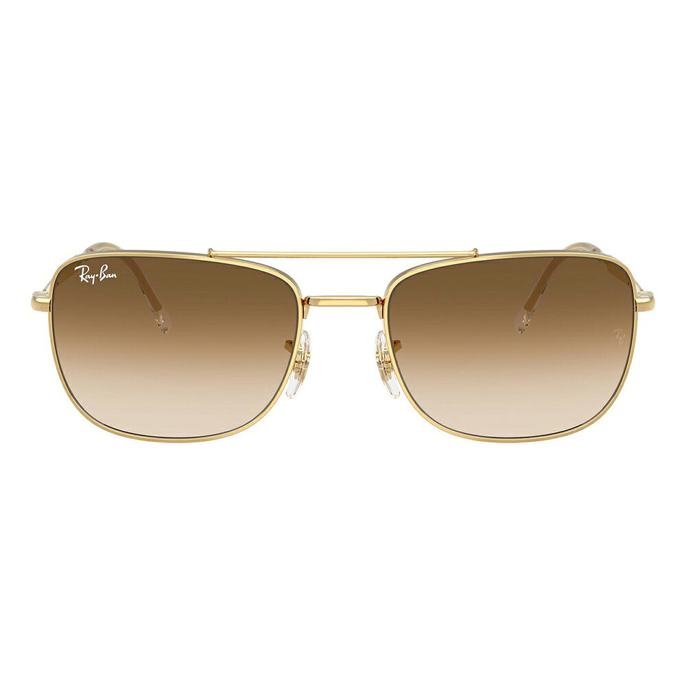 【正規品販売店】レイバン サングラス RB3755 001/51 59 62 Ray-Ban レイバン純正レンズ対応 レクタングル メタル ユニセックス