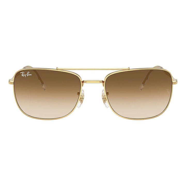 【正規品販売店】レイバン サングラス RB3755 001/51 59 62 Ray-Ban レイバン純正レンズ対応 レクタングル メタル ユニセックス