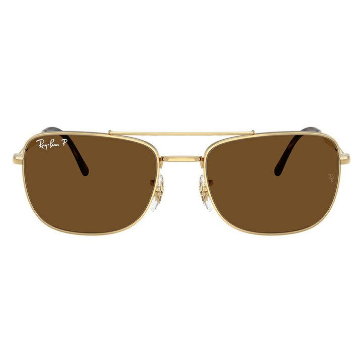 【正規品販売店】レイバン サングラス RB3755 001/57 59 62 Ray-Ban レイバン純正レンズ対応 レクタングル メタル ユニセックス 偏光