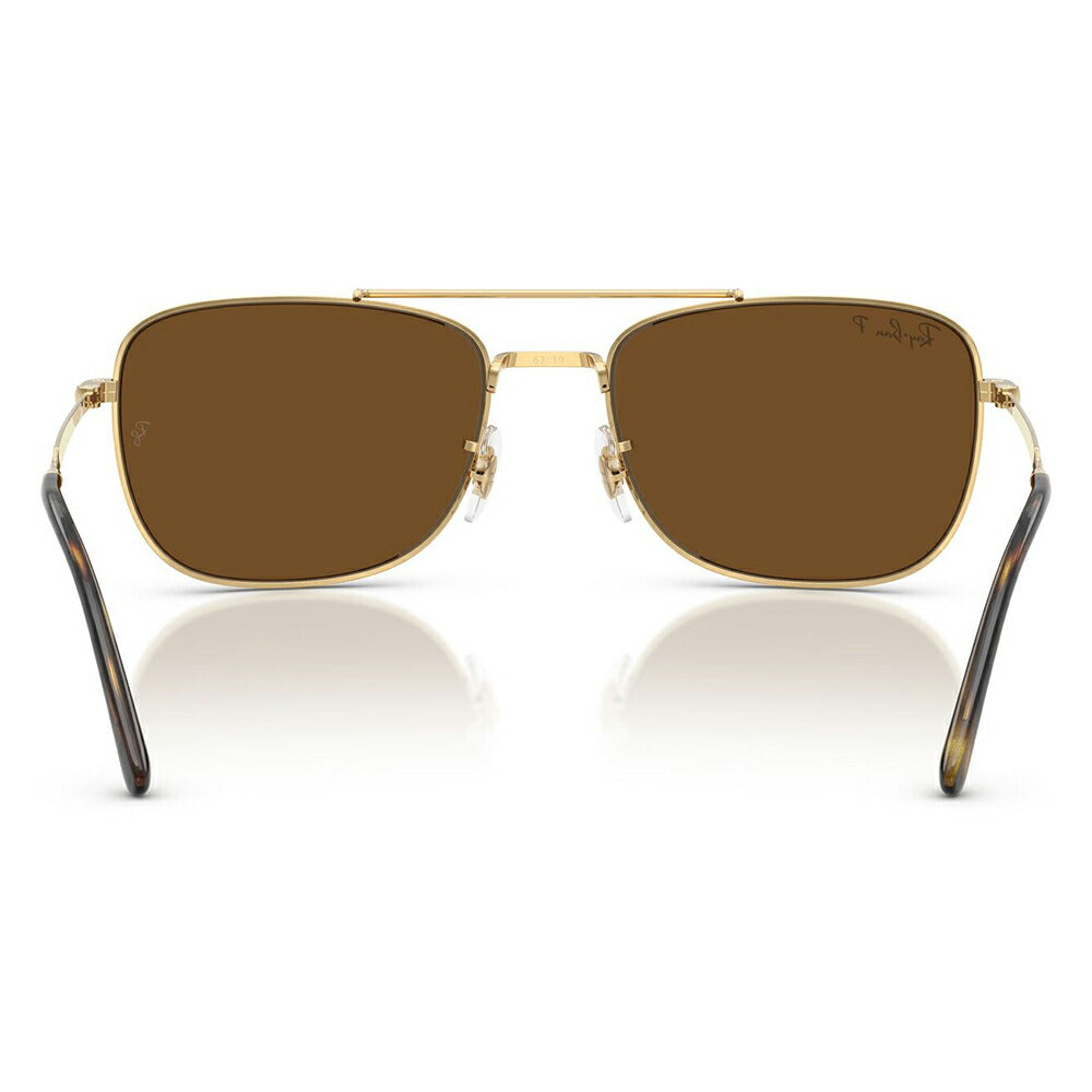 【正規品販売店】レイバン サングラス RB3755 001/57 59 62 Ray-Ban レイバン純正レンズ対応 レクタングル メタル ユニセックス 偏光