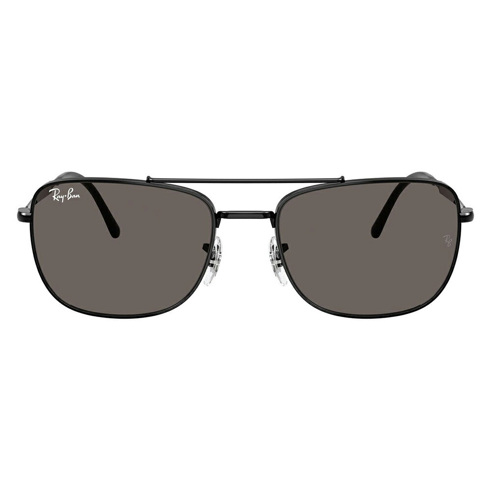 【正規品販売店】レイバン サングラス RB3755 002/B1 59 62 Ray-Ban レイバン純正レンズ対応 レクタングル メタル ユニセックス