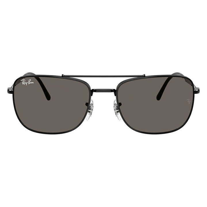 【正規品販売店】レイバン サングラス RB3755 002/B1 59 62 Ray-Ban レイバン純正レンズ対応 レクタングル メタル ユニセックス