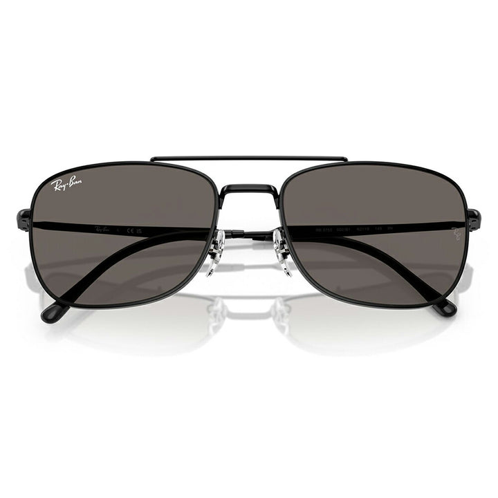 【正規品販売店】レイバン サングラス RB3755 002/B1 59 62 Ray-Ban レイバン純正レンズ対応 レクタングル メタル ユニセックス