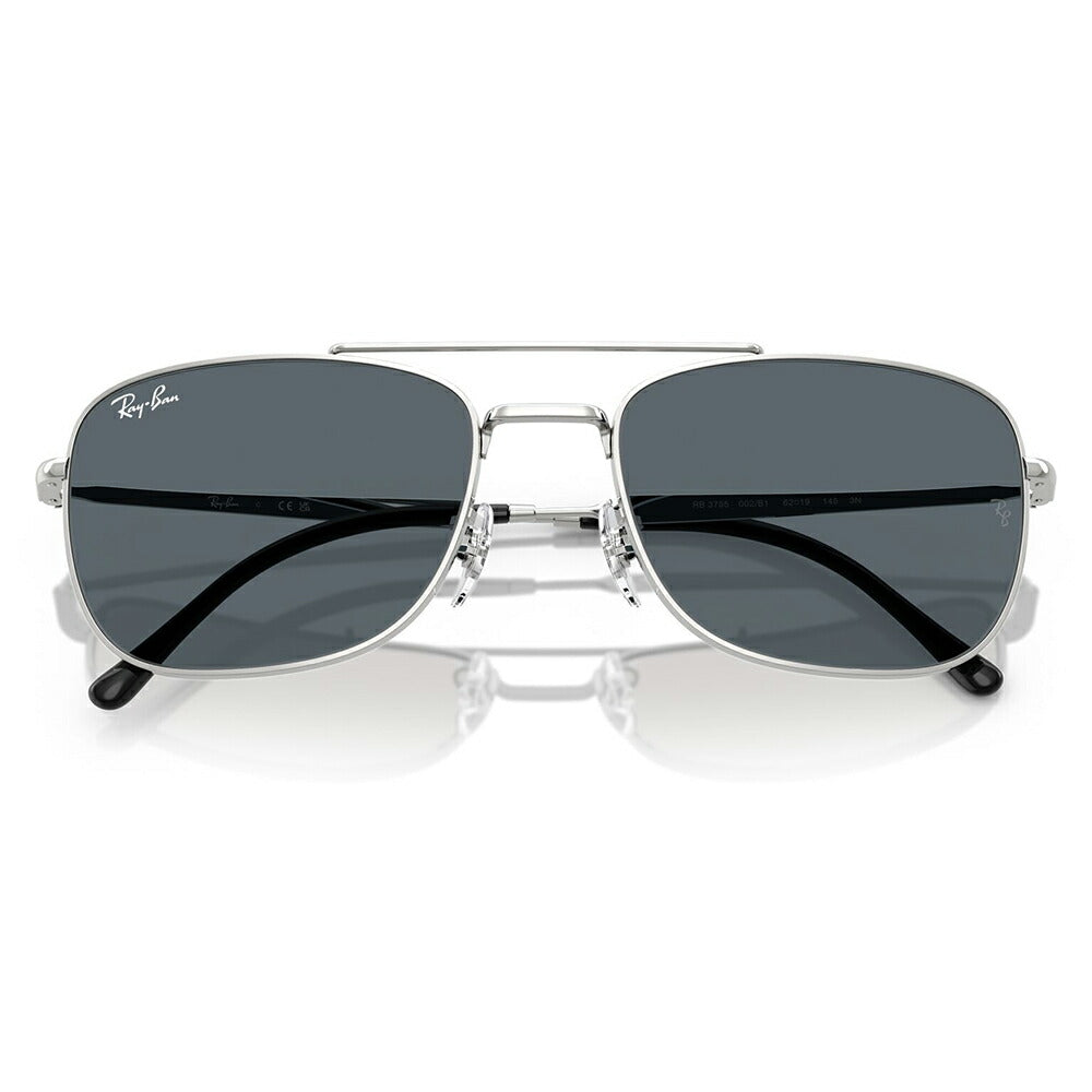 【正規品販売店】レイバン サングラス RB3755 003/R5 59 62 Ray-Ban レイバン純正レンズ対応 レクタングル メタル ユニセックス