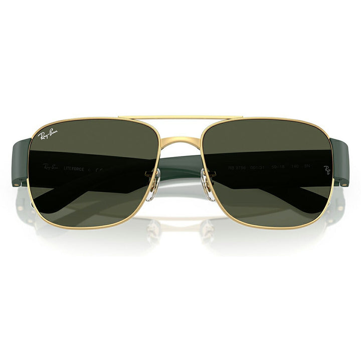 【正規品販売店】レイバン サングラス RB3756 001/31 56 59  Ray-Ban レイバン純正レンズ対応 スクエア メタル ユニセックス  伊達メガネ 眼鏡