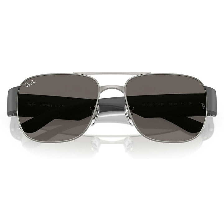 【正規品販売店】レイバン サングラス RB3756 004/B1 56 59  Ray-Ban レイバン純正レンズ対応 スクエア メタル ユニセックス  伊達メガネ 眼鏡