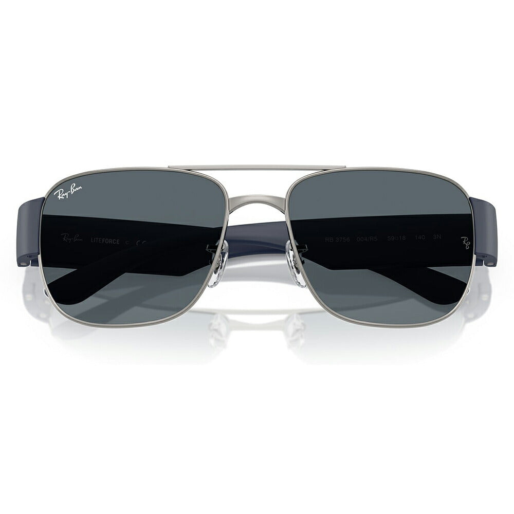 【正規品販売店】レイバン サングラス RB3756 004/R5 56 59  Ray-Ban レイバン純正レンズ対応 スクエア メタル ユニセックス  伊達メガネ 眼鏡