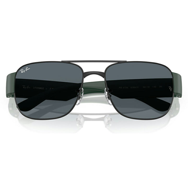 【正規品販売店】レイバン サングラス RB3756 926931 56 59  Ray-Ban レイバン純正レンズ対応 スクエア メタル ユニセックス  伊達メガネ 眼鏡