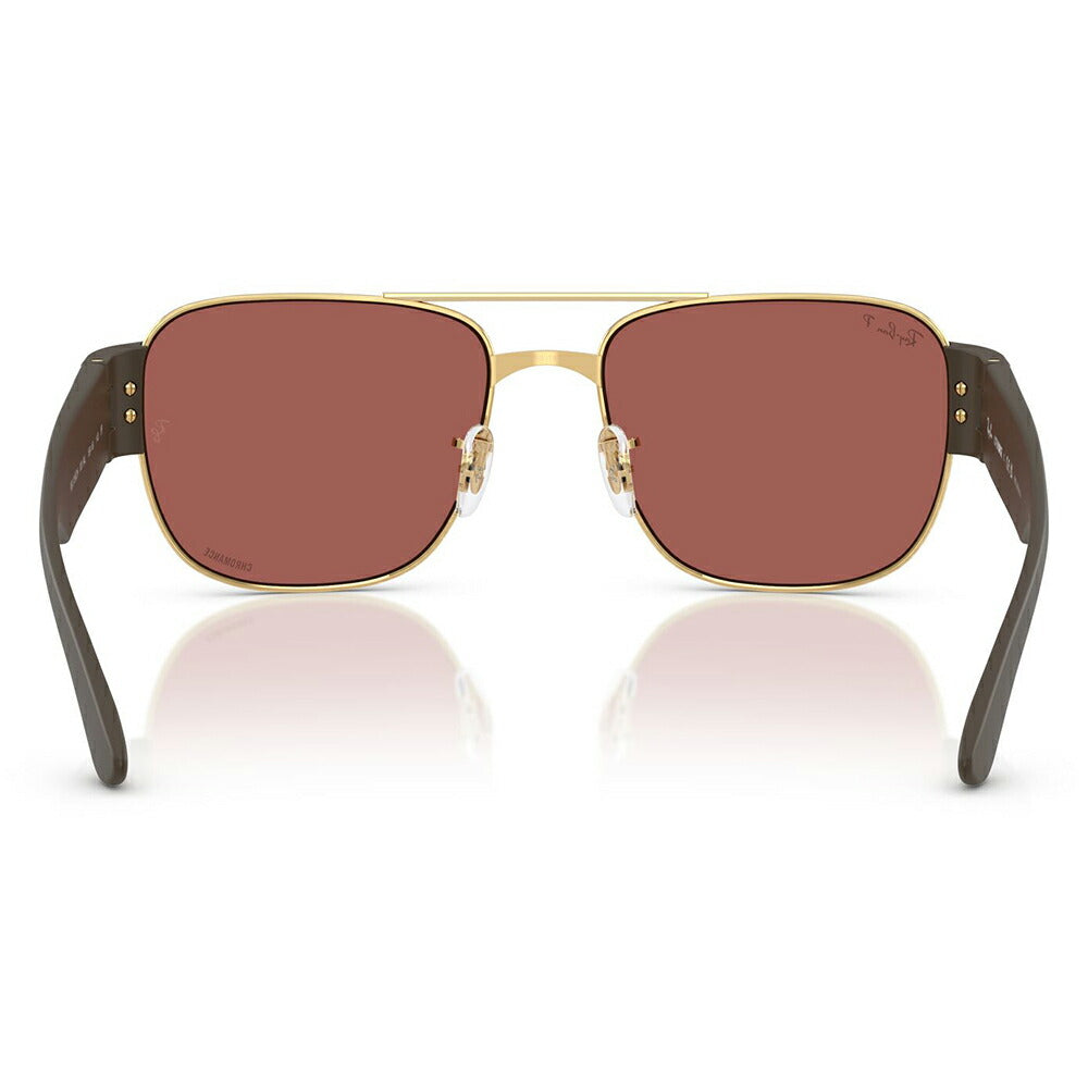 【正規品販売店】レイバン サングラス RB3756CH 001/AL 56 59  Ray-Ban レイバン純正レンズ対応 スクエア メタル ユニセックス 偏光  伊達メガネ 眼鏡