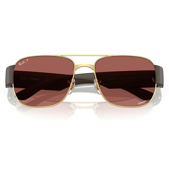 【正規品販売店】レイバン サングラス RB3756CH 001/AL 56 59  Ray-Ban レイバン純正レンズ対応 スクエア メタル ユニセックス 偏光  伊達メガネ 眼鏡