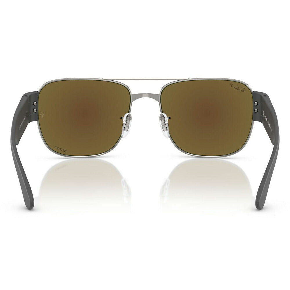 【正規品販売店】レイバン サングラス RB3756CH 004/4L 56 59  Ray-Ban レイバン純正レンズ対応 ミラーレンズ スクエア メタル ユニセックス 偏光  伊達メガネ 眼鏡