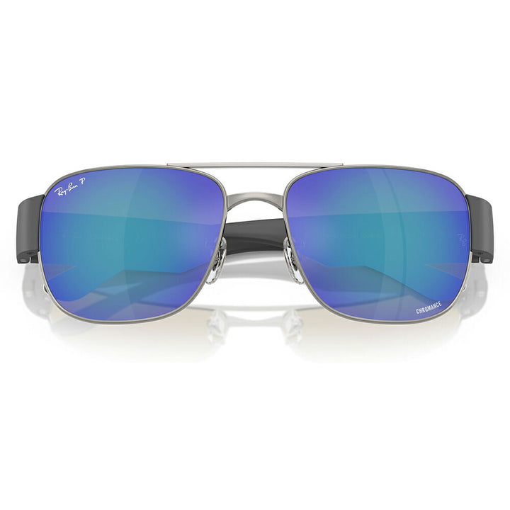 【正規品販売店】レイバン サングラス RB3756CH 004/4L 56 59  Ray-Ban レイバン純正レンズ対応 ミラーレンズ スクエア メタル ユニセックス 偏光  伊達メガネ 眼鏡