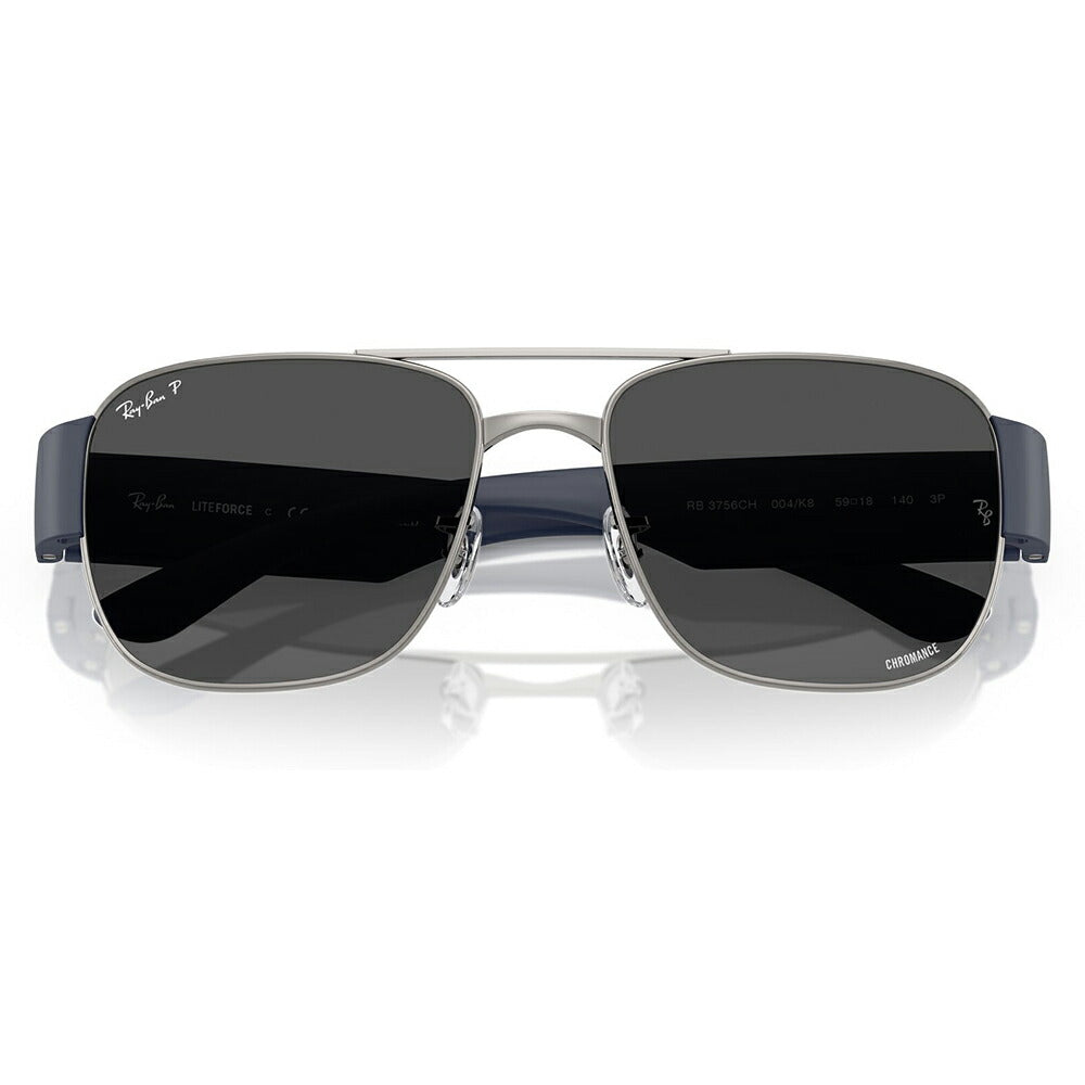 【正規品販売店】レイバン サングラス RB3756CH 004/K8 56 59  Ray-Ban レイバン純正レンズ対応 スクエア メタル ユニセックス 偏光  伊達メガネ 眼鏡
