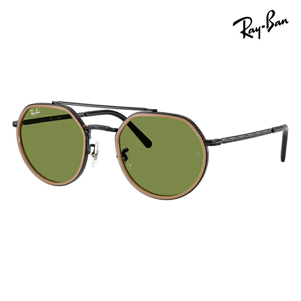 【正規品販売店】レイバン サングラスRB3765 92794E 53 Ray-Ban レイバン純正レンズ対応 ダブルブリッジ ラウンド  伊達メガネ 眼鏡