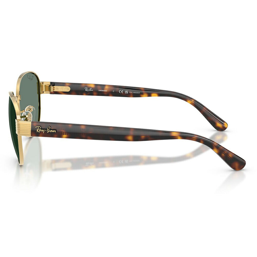 【正規品販売店】レイバン サングラス RB3766CH 001/O9 54 56  Ray-Ban レイバン純正レンズ対応 クロマンス スクエア メタル ユニセックス 偏光