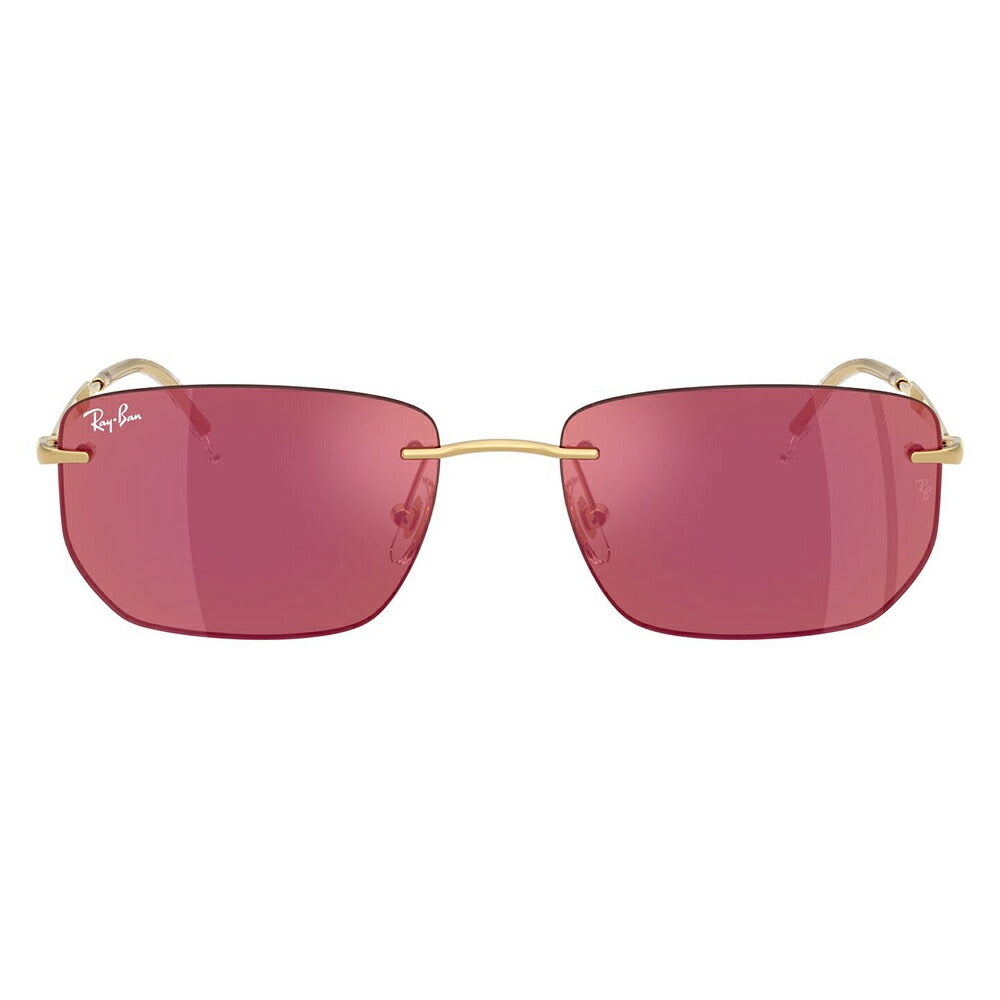 【正規品販売店】レイバン サングラス RB3768 001/D0 56 Ray-Ban レイバン純正レンズ対応 多角形 ツーポイント メタル ミラーレンズ