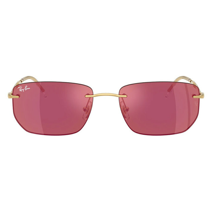 【正規品販売店】レイバン サングラス RB3768 001/D0 56 Ray-Ban レイバン純正レンズ対応 多角形 ツーポイント メタル ミラーレンズ