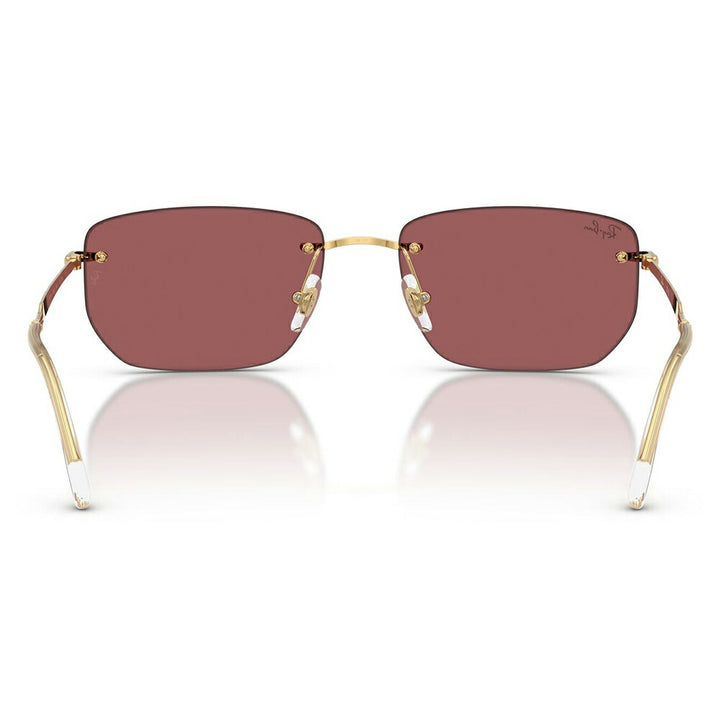 【正規品販売店】レイバン サングラス RB3768 001/D0 56 Ray-Ban レイバン純正レンズ対応 多角形 ツーポイント メタル ミラーレンズ