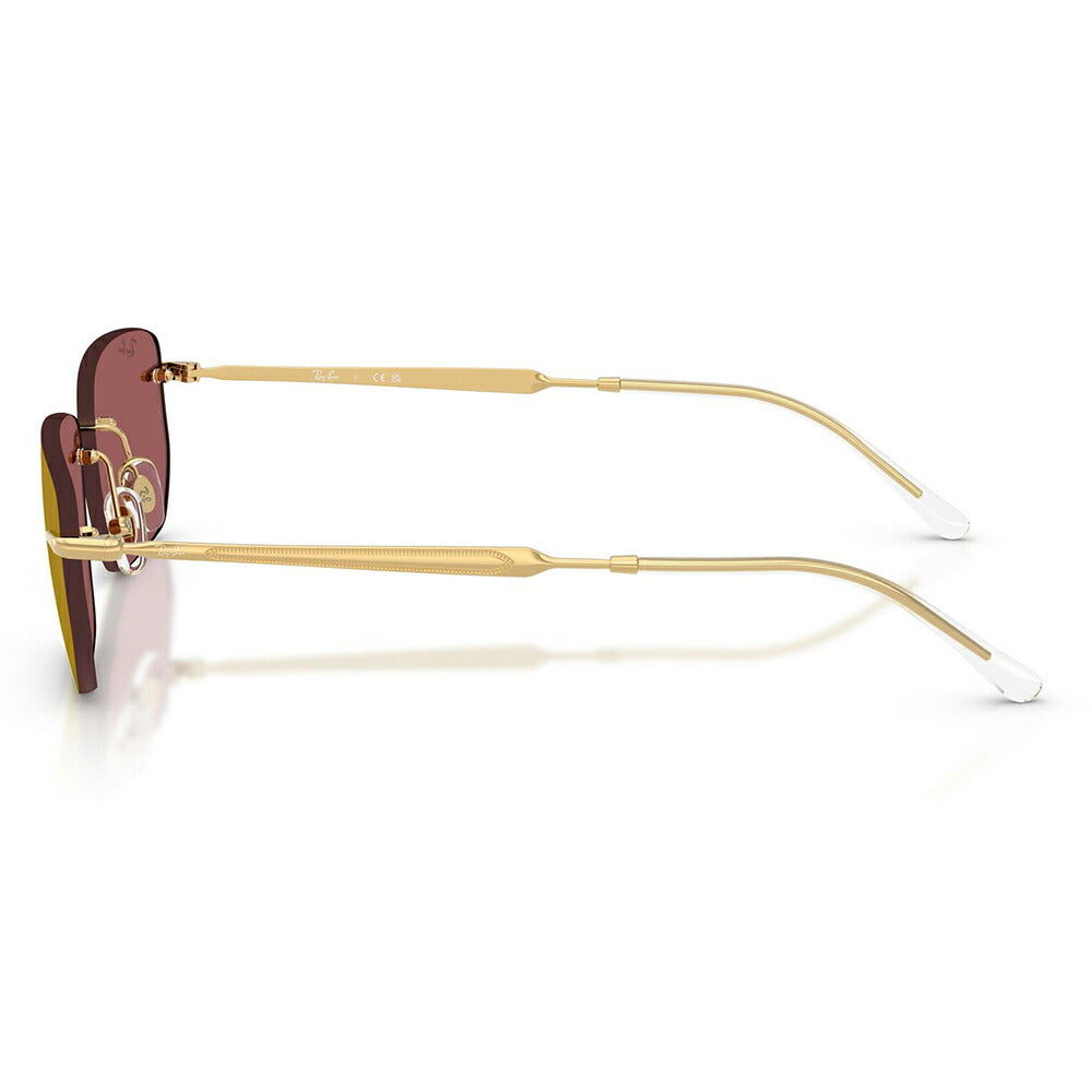 【正規品販売店】レイバン サングラス RB3768 001/D0 56 Ray-Ban レイバン純正レンズ対応 多角形 ツーポイント メタル ミラーレンズ
