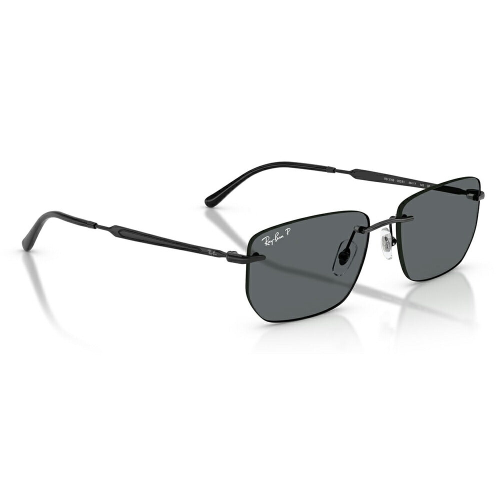 【正規品販売店】レイバン サングラス RB3768 002/81 56 Ray-Ban レイバン純正レンズ対応 多角形 ツーポイント メタル 偏光