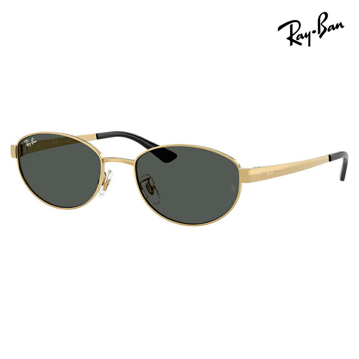 【正規品販売店】レイバン サングラス RB3774D 001/87 55 Ray-Ban レイバン純正レンズ対応 オーバル メタル ローブリッジフィット アジアンデザイン