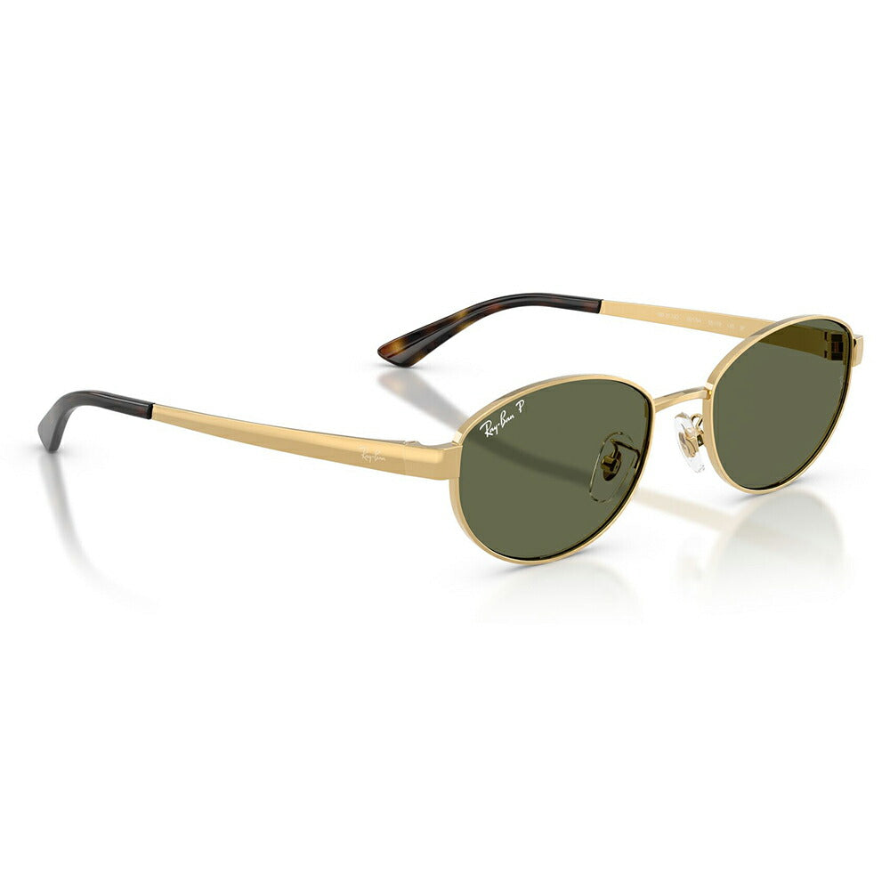 【正規品販売店】レイバン サングラス RB3774D 001/9A 55 Ray-Ban レイバン純正レンズ対応 オーバル メタル ローブリッジフィット アジアンデザイン 偏光