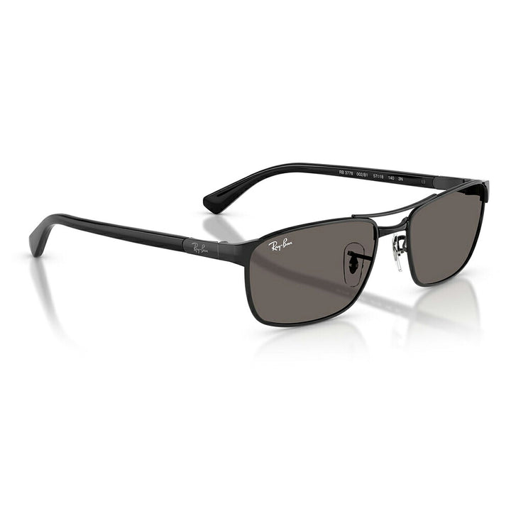 【正規品販売店】レイバン サングラス RB3778 002/B1 57 60 Ray-Ban レイバン純正レンズ対応 スクエア メタル