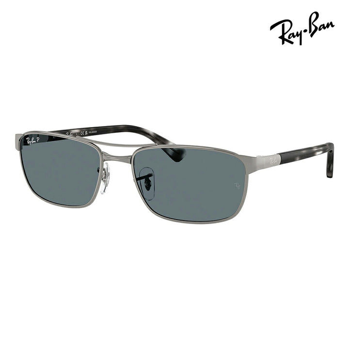 【正規品販売店】レイバン サングラス RB3778 004/3R 57 Ray-Ban レイバン純正レンズ対応 スクエア メタル 偏光