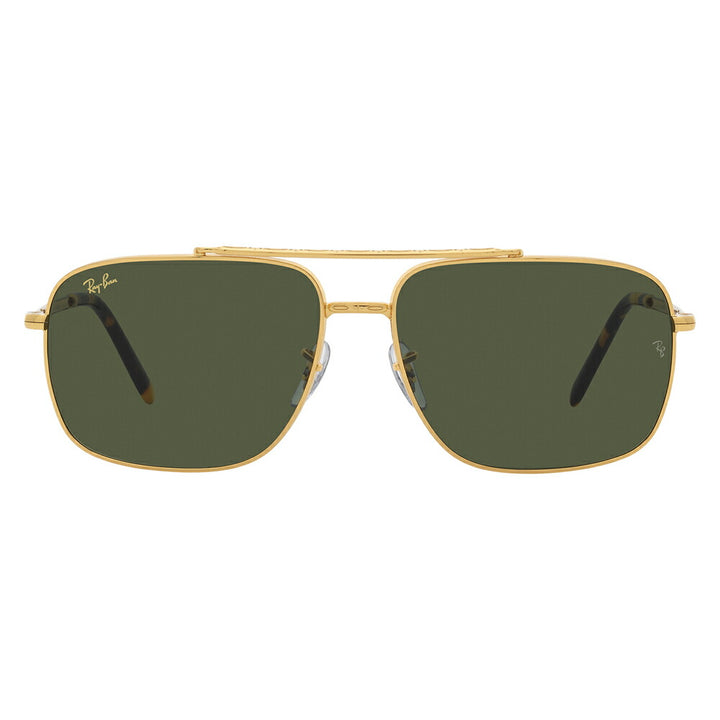 【正規品販売店】レイバン サングラス RB3796 919631 59 62 Ray-Ban レイバン純正レンズ対応 メタル スクエアダブルブリッジ   伊達メガネ 眼鏡