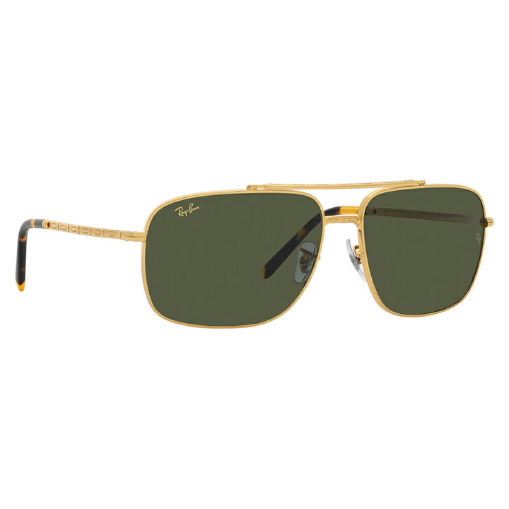 【正規品販売店】レイバン サングラス RB3796 919631 59 62 Ray-Ban レイバン純正レンズ対応 メタル スクエアダブルブリッジ   伊達メガネ 眼鏡