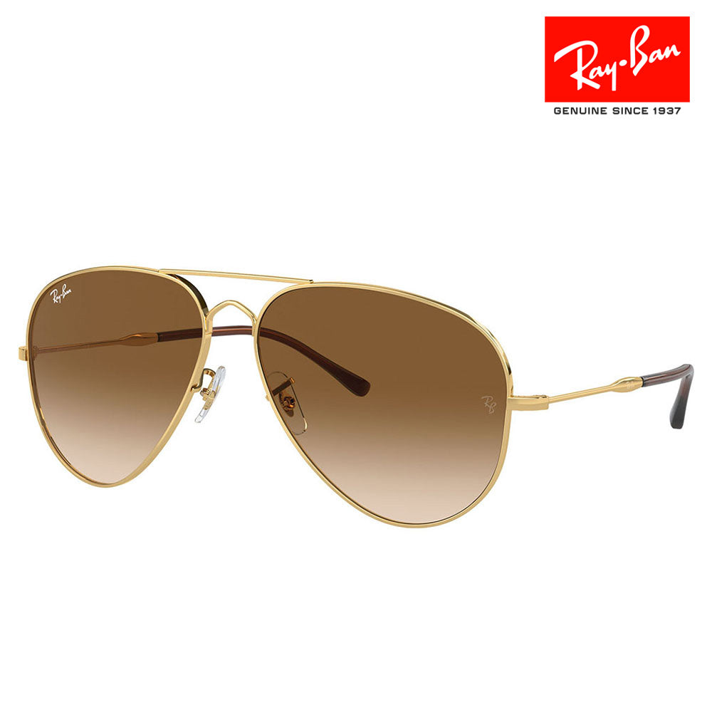 【正规品贩売店】reiban sangurasu RB3825 001/51 58 62 Ray-Ban reyban 纯正 renzu対応 OLD AVIATOR オールドアビエーター ユunisekkusu 