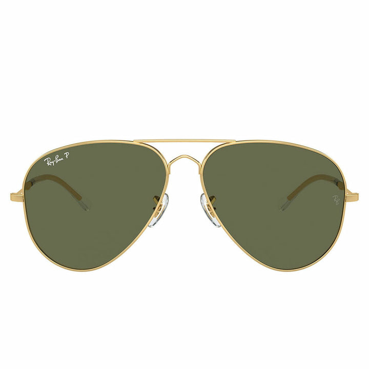 [Authorized Retailer] Ray-Ban Sunglasses RB3825 001/58 58 62 Ray-Ban Compatible with Ray-Ban Genuine Lenses OLD AVIATOR Polarized Unisex 