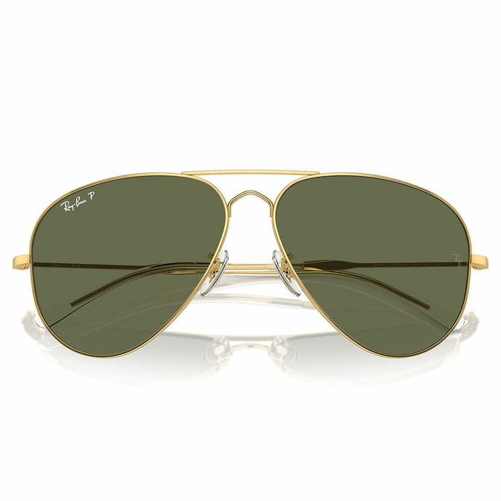 [Authorized Retailer] Ray-Ban Sunglasses RB3825 001/58 58 62 Ray-Ban Compatible with Ray-Ban Genuine Lenses OLD AVIATOR Polarized Unisex 