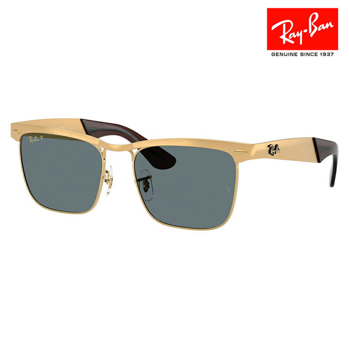 【正規品販売店】レイバン サングラス RB3875 92763R 53 56 Ray-Ban 偏光 WAYFARER DELUXE ウェイファーラー デラックス メタル ブロー ユニセックス