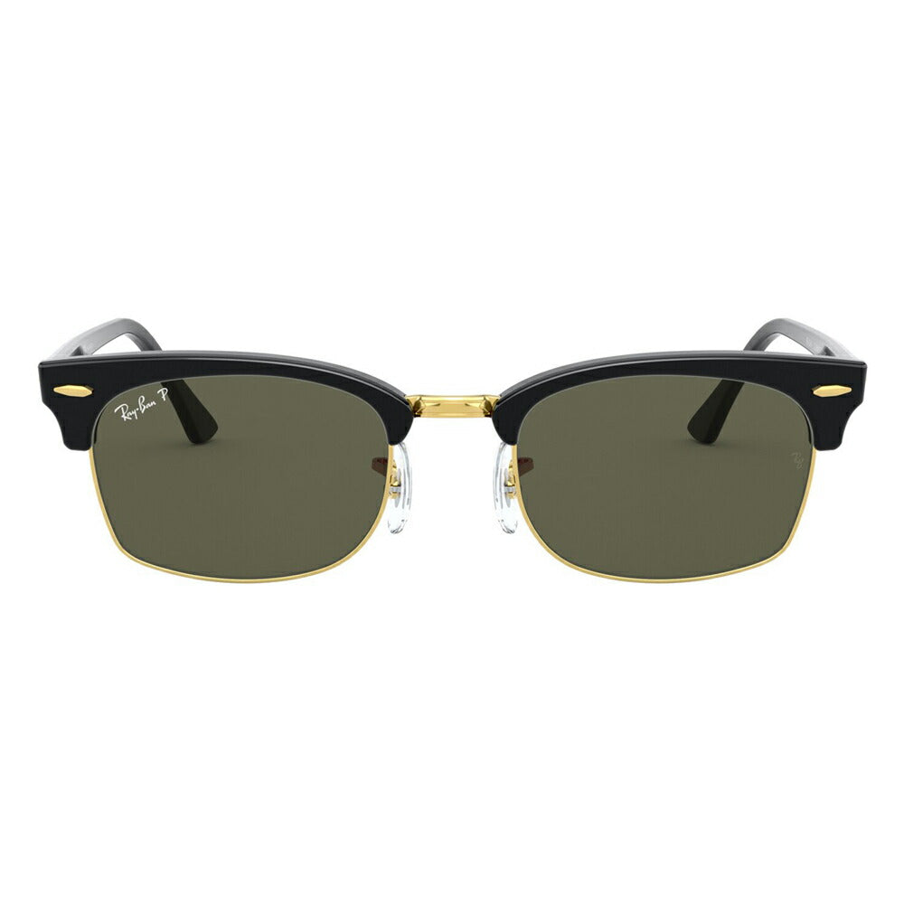 【オススメ価格】レイバン サングラス RB3916 130358 52 Ray-Ban クラブマスター CLUBMASTER SQUARE LEGEND GOLD メタル 偏光 伊達メガネ 眼鏡