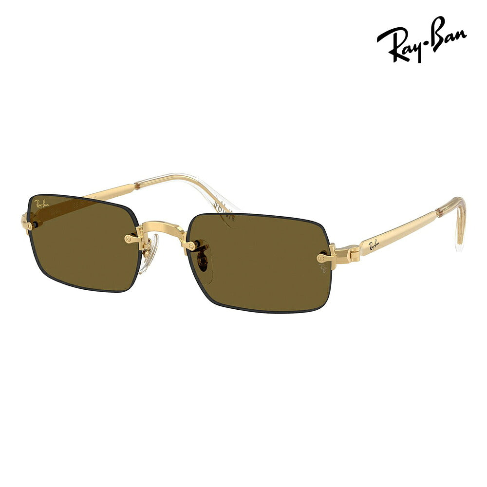 【正規品販売店】レイバン サングラス RB3928 001/73 54 Ray-Ban A$AP WORLDWIDE エイサップワールドワイルド スクエア ツーポイント リムレス