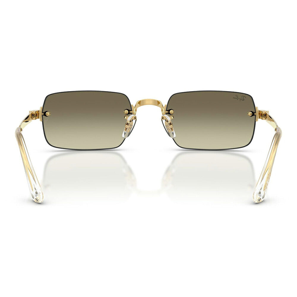 【正規品販売店】レイバン サングラス RB3928 001/7I 54 Ray-Ban A$AP WORLDWIDE エイサップワールドワイルド スクエア ツーポイント リムレス