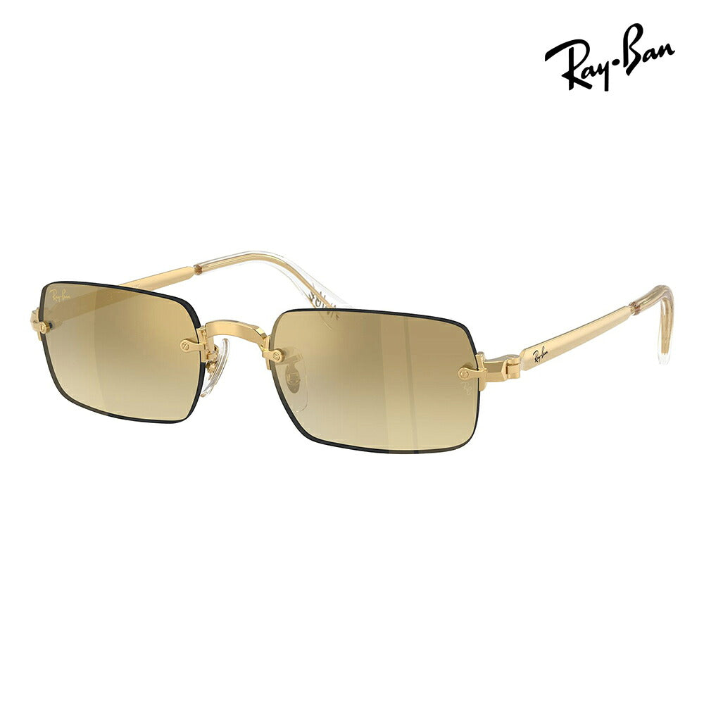 【正規品販売店】レイバン サングラス RB3928 001/7I 54 Ray-Ban A$AP WORLDWIDE エイサップワールドワイルド スクエア ツーポイント リムレス